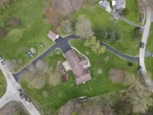 BEFORE AND AFTER THE PAVING JOB IN LAKE LATONKA, MERCER, PA AFTER