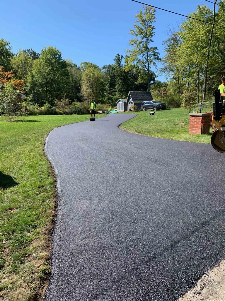 NEW WILMINGTON HOMEOWNERS UPGRADE COUNTRY DRIVEWAY