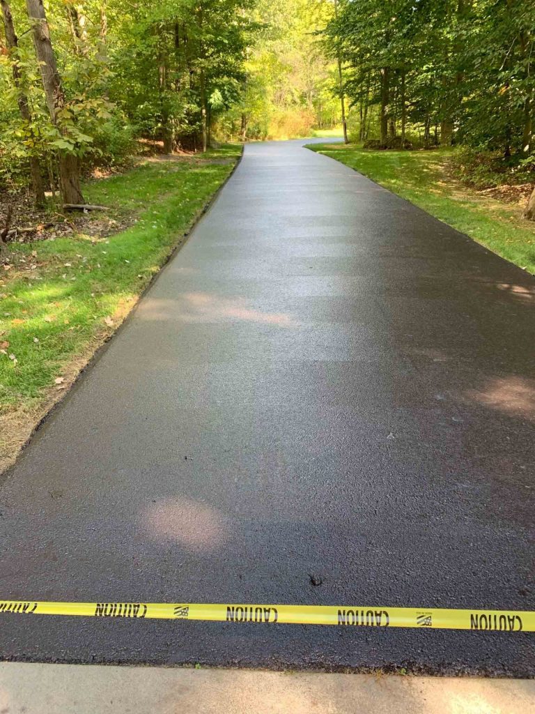 LONG COUNTRY LANE PAVED IN MERCER